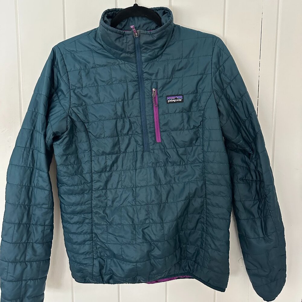 Patagonia Nano Puff Pullover Half Zip Womens Medium